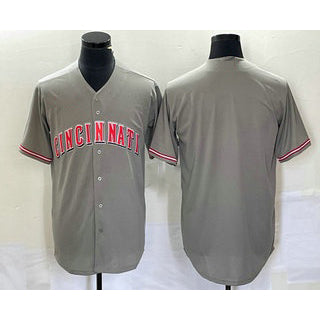 Cincinnati Reds Blank Grey HOLBERT Cool Base Stitched Jersey
