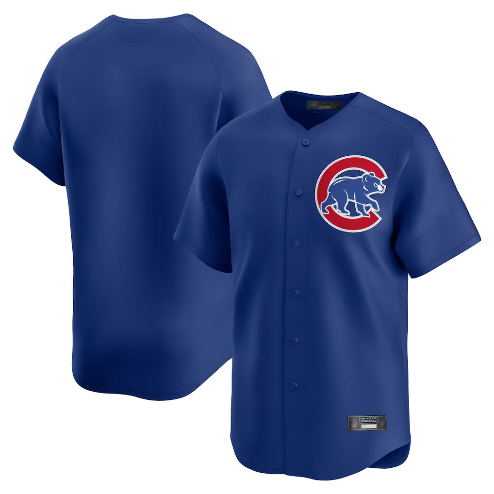 Chicago Cubs Royal HOLBERT Limited Home Game Blank Player Stitched Jerseys
