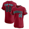 Custom Arizona Diamondbacks 2024 Flex Base Jersey ¨C Red HOLBERT