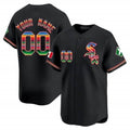 Custom Chicago White Sox Mexico Vapor Premier Limited Jersey V2- Black HOLBERT