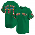 Custom Boston Red Sox Mexico Vapor Premier Limited Jersey ¨C Green HOLBERT