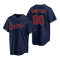 Custom Minnesota Twins Navy HOLBERT 2020 Stitched Cool Base Jersey