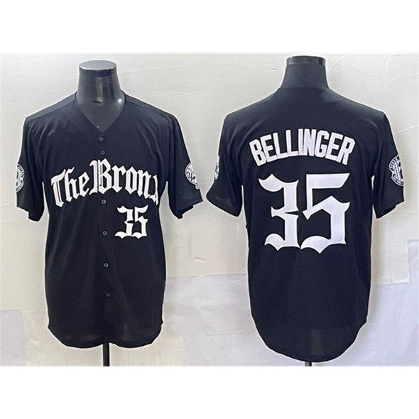 New York Yankees #35 Cody Bellinger Black HOLBERT 'Gothic Legacy Edition' Vapor Premier Limited Stitched Jersey