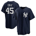 New York Yankees #45 Gerrit Cole Navy HOLBERT Alternate Replica Player Name Jersey