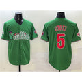 Philadelphia Phillies #5 Bryson Stott Green HOLBERT Phanatic Limited Stitched Jersey