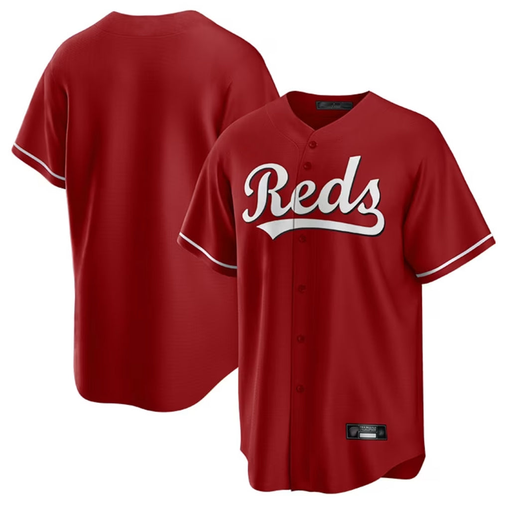 Cincinnati Reds Blank Player Red HOLBERT Game Home Stitched Jerseys