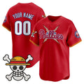 Custom Philadelphia Phillies x One Piece Red HOLBERT Vapor Premier Limited Jersey - Stitched