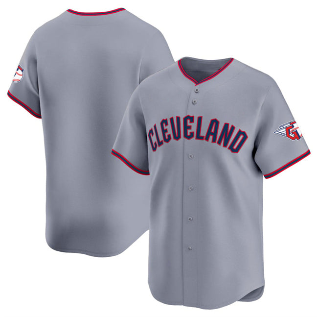Cleveland Guardians Blank Gray HOLBERT 2025 Alternate Limited Stitched Jersey