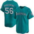 Seattle Mariners #56 Randy Arozarena Aqua HOLBERT Alternate Limited Stitched jersey