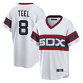 Chicago White Sox #8 Kyle Teel Player White HOLBERT T-shirt Home Game Stitched Jerseys