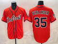 Detroit Tigers #35 Justin Verlander Orange HOLBERT 2026 Cool Base Stitched Jersey