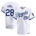 Kansas City Royals #28 Kyle Isbel Player White HOLBERT Alt Limited Home Stitched Jerseys