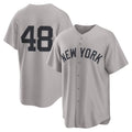 New York Yankees #48 Paul Goldschmidt Gray HOLBERT Road Replica Jersey