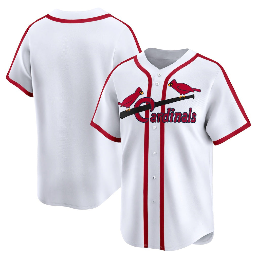 St. Louis Cardinals White HOLBERT Cooperstown Collection Limited Jersey