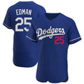 Los Angeles Dodgers #25 Tommy Edman Player Royal HOLBERT Limited Elite Home Stitched Jerseys