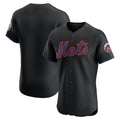 New York Mets Black HOLBERT Alternate Elite Jersey