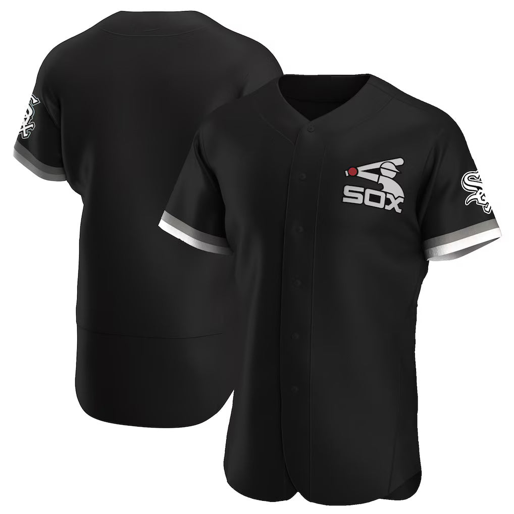 Chicago White Sox Black HOLBERT Alternate Authentic Team Jersey