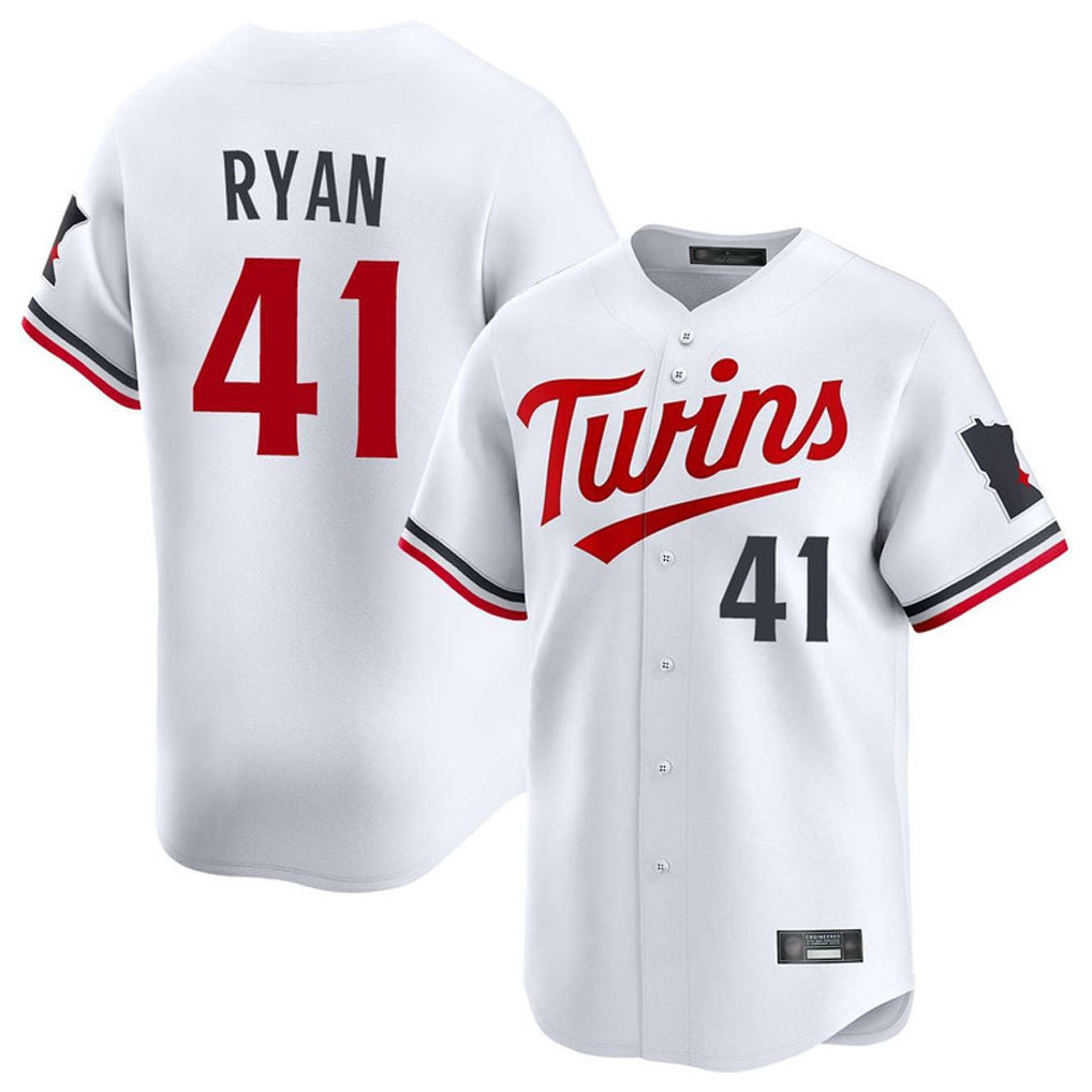 Minnesota Twins #41 Joe Ryan Player White HOLBERTHome Limited Stitched Jerseys