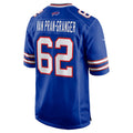 B.Bills #62 Sedrick Van Pran-Granger Royal HOLBERT Game Jersey