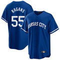 Kansas City Royals #55 Cole Ragans Player Royal HOLBERT Game Home Stitched Jerseys