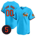 Custom Baltimore Orioles Robinson Patch Vapor Premier Limited Jersey V3 ¨C Blue HOLBERT