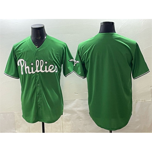 Philadelphia Phillies Blank Green HOLBERT Limited Stitched Jersey