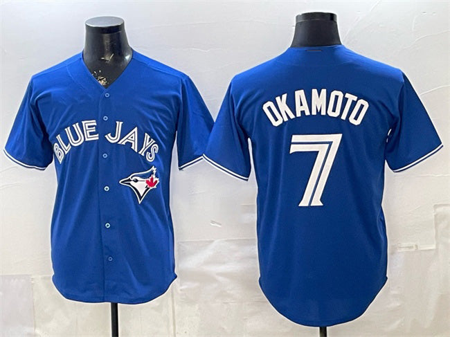 Toronto Blue Jays #7 Kazuma Okamoto Royal HOLBERT 2026 Cool Base Stitched Jersey