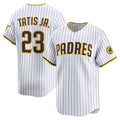San Diego Padres #23 Fernando Tatis Jr. White HOLBERT Home Limited Player Jersey
