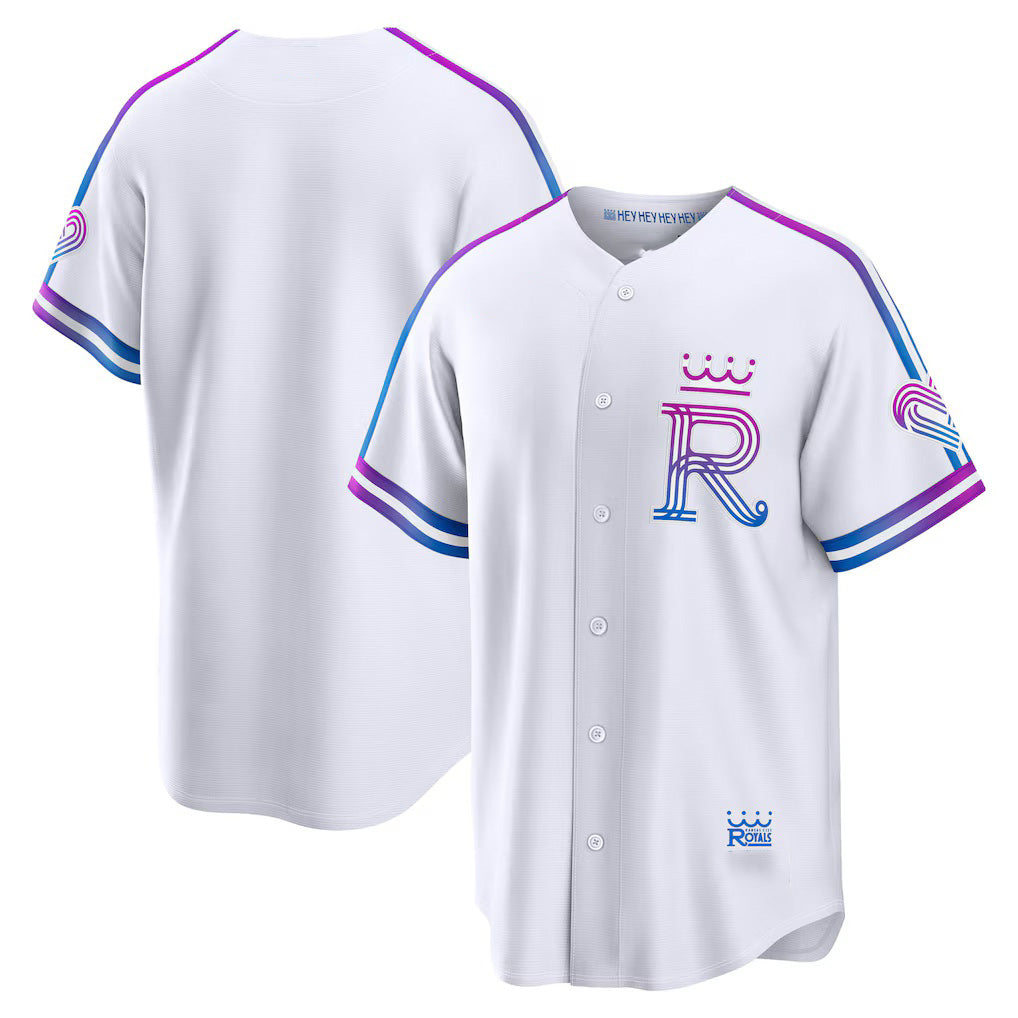 Kansas City Royals White HOLBERT 2026 City Connect Stadium Jersey