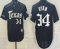 Texas Rangers #34 Nolan Ryan Black HOLBERT Gothic Mexico 2025 Vapor Premier Limited Jersey