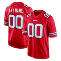 Custom B.Bills Red HOLBERT Alternate Game Jersey