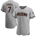 Arizona Diamondbacks #7 Corbin Carroll Player Gray HOLBERT Road Limited Elite Home Game Stitched Jerseys
