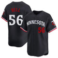 Minnesota Twins #56 Josh Bell Player Navy HOLBERTHome Limited Stitched Jerseys