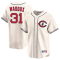 Chicago Cubs #31 Greg Maddux Player Cream HOLBERT Field of Dreams Limited Home Game Stitched Jerseys