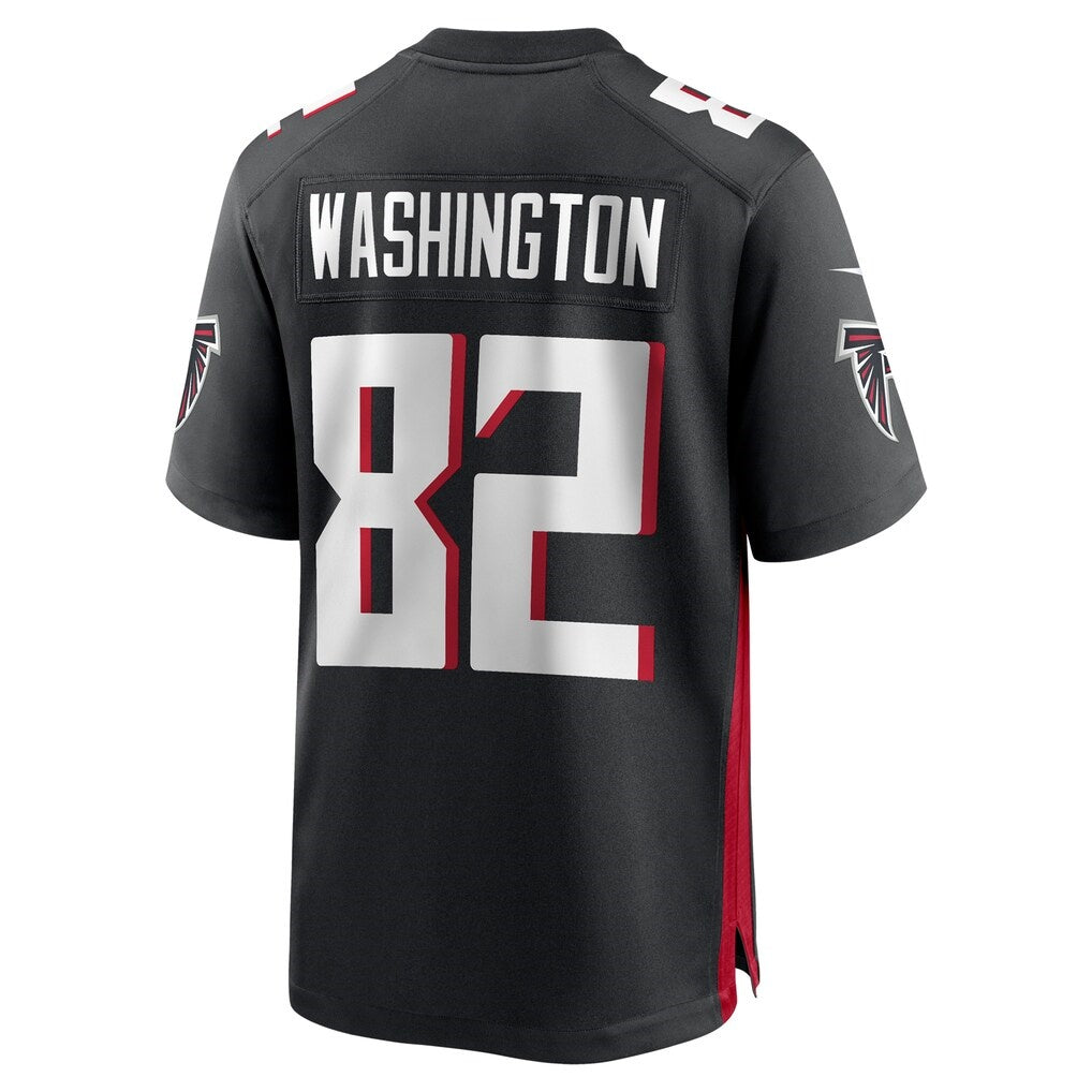 A.Falcons #82 Casey Washington Black HOLBERT Team Game Jersey