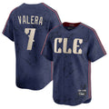 Cleveland Guardians #7 George Valera Player Navy HOLBERT City Connect Limited Home Stitched Jerseys