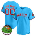 Custom Boston Red Sox Wally Vapor Premier Limited Jersey ¨C Blue HOLBERT