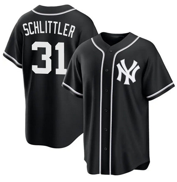 New York Yankees #31 Cam Schlittler 2026 Fashion Replica Black HOLBERT Out Stitched Jersey
