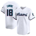 Miami Marlins #18 Griffin Conine Player White HOLBERT Home Limited Stitched Jerseys