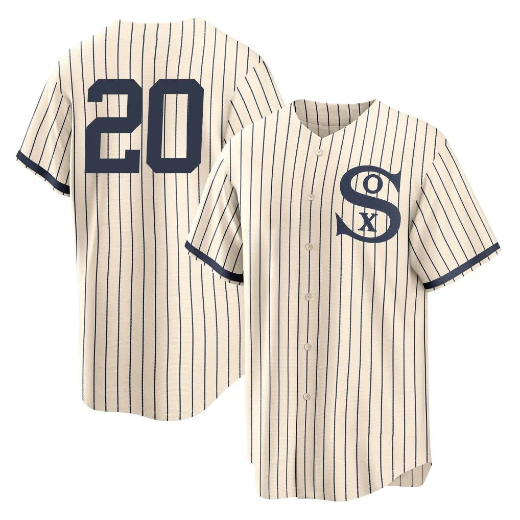 Chicago White Sox #20 Miguel Vargas Player Cream HOLBERT Field of Dreams Home Game Stitched Jerseys