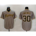 Pittsburgh Pirates #30 Paul Skenes Grey HOLBERT Stitched Jersey