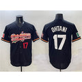 Los Angeles Dodgers #17 Shohei Ohtani Black HOLBERT Mexico Limited Stitched Jersey