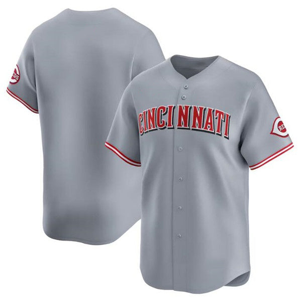 Cincinnati Reds Blank Gray HOLBERT Away Limited Stitched Jersey