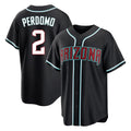 Arizona Diamondbacks #2 Geraldo Perdomo Player Black HOLBERT Home Game Stitched Jerseys