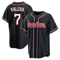 Cleveland Guardians #7 George Valera Player Black HOLBERT Fashion Out Home Game Stitched Jerseys