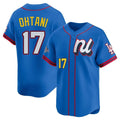 Los Angeles Dodgers #17 Shohei Ohtani Player Blue HOLBERT All-Star Limited Home Stitched Jerseys