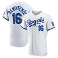Kansas City Royals #16 Andrew Benintendi White HOLBERT Flex Base Stitched Jersey