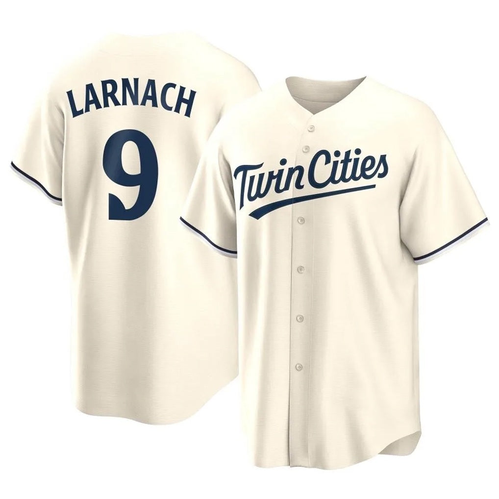 Minnesota Twins #9 Trevor Larnach Player Cream HOLBERTGame Limited Home Stitched Jerseys