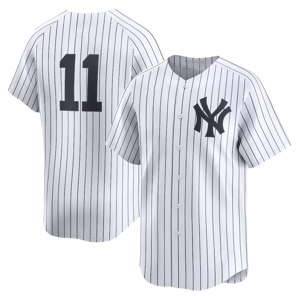 New York Yankees #11 Anthony Volpe White HOLBERT Home Limited Player Jersey