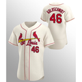 St. Louis Cardinals #46 Paul Goldschmidt Cream HOLBERT Flex Base Stitched Jersey